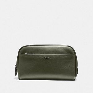 COACH MEN OVERNIGHT TRAVEL KIT JUNIPER